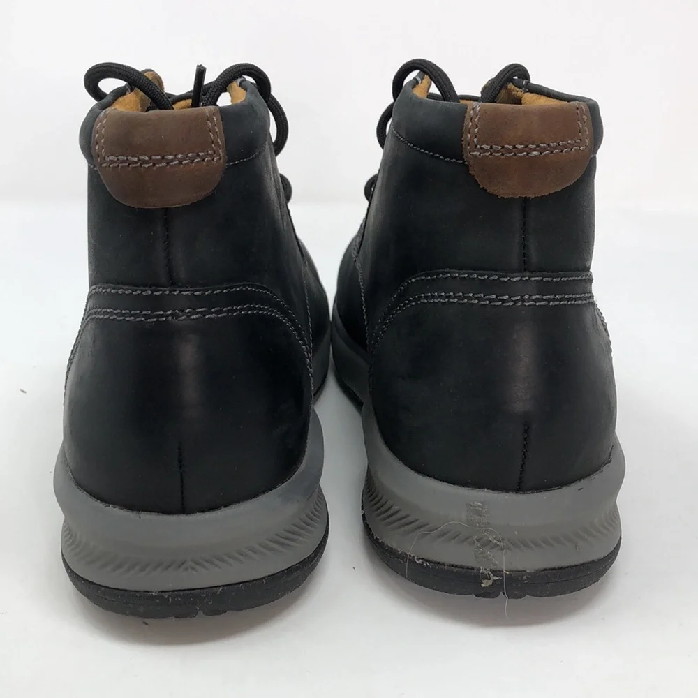 Florsheim Men’s Trailmax Black Leather Chukka Boots - Size 8.5 Wide